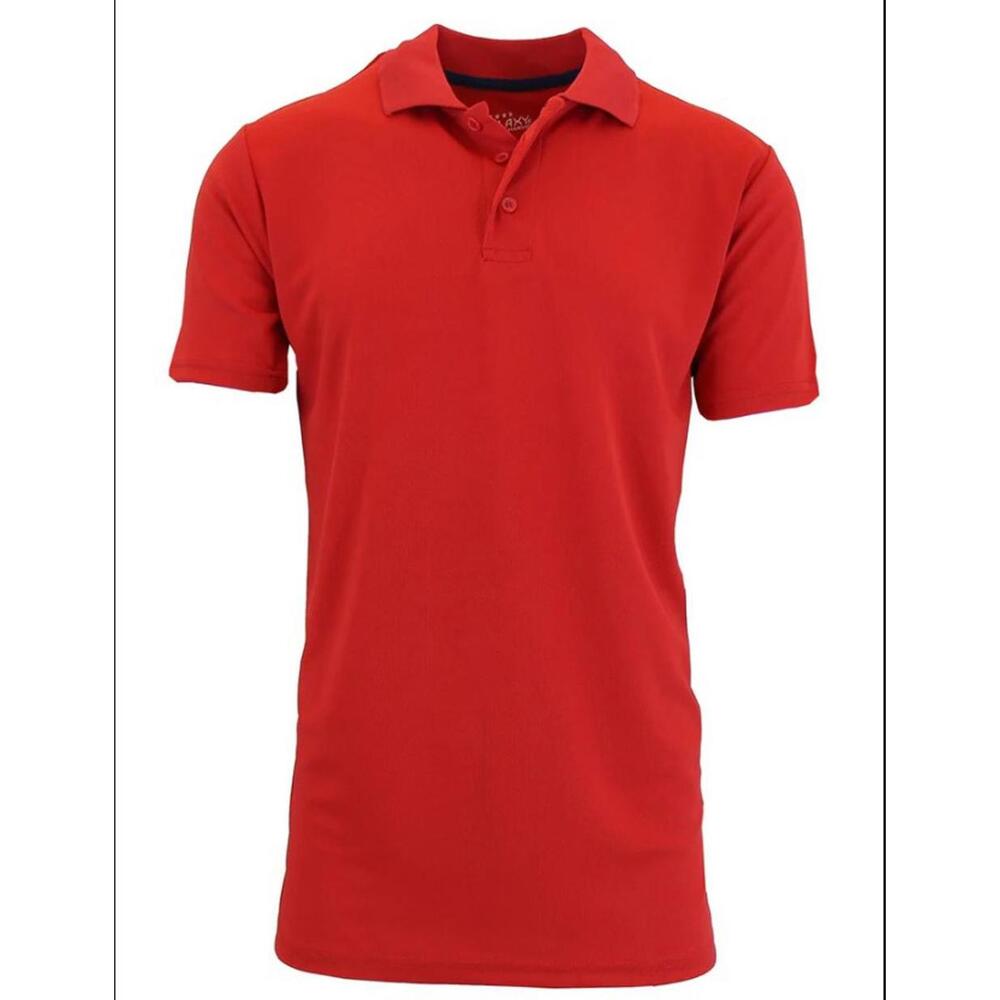 Galaxy by Harvic Youth Boys Red Polo‎ Shirt, Size 18/20